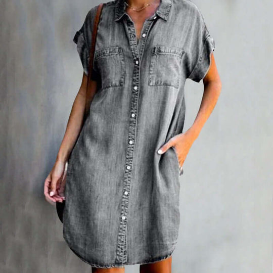 Veerle - Denim Summer Dress