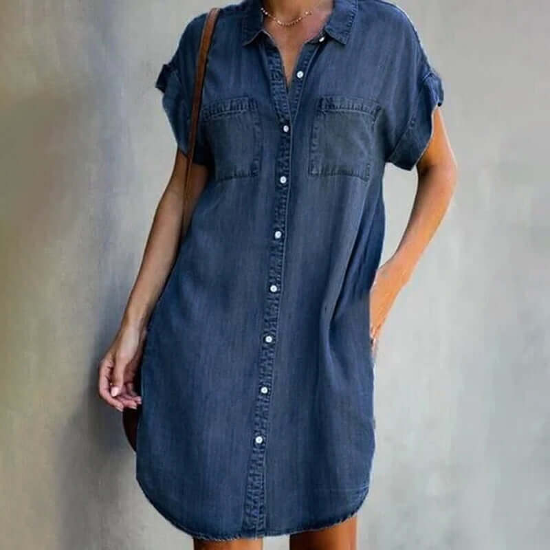 Veerle - Denim Summer Dress