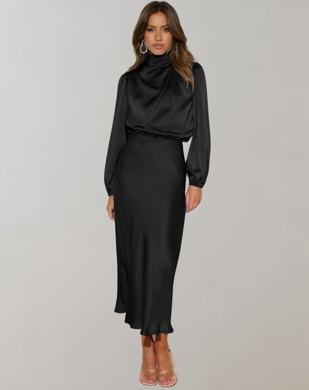 Evadne®️ | Long Sleeved Dress