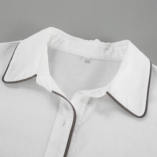 Marian™ - Belted Button-Up Set