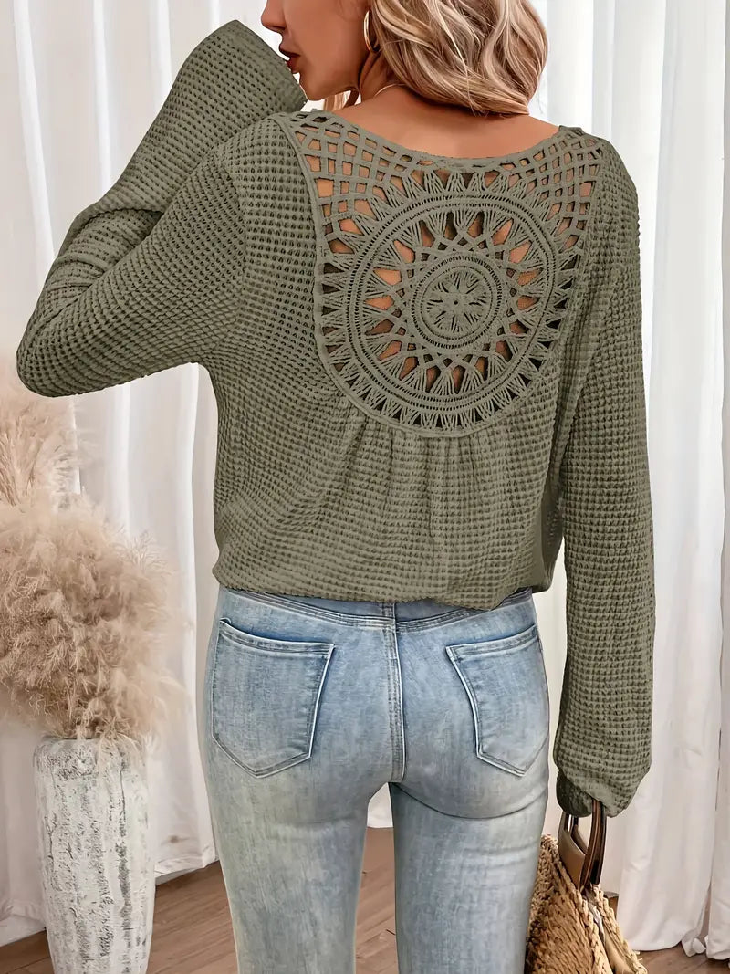 Becky™ | Elegant V-neck Sweater