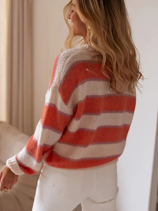 Julietta - Blush Stripe Jumper