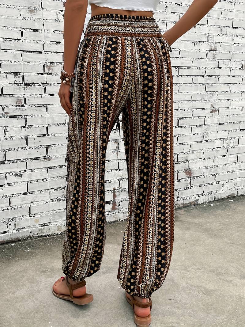 Ella - Boho Stretch Trousers