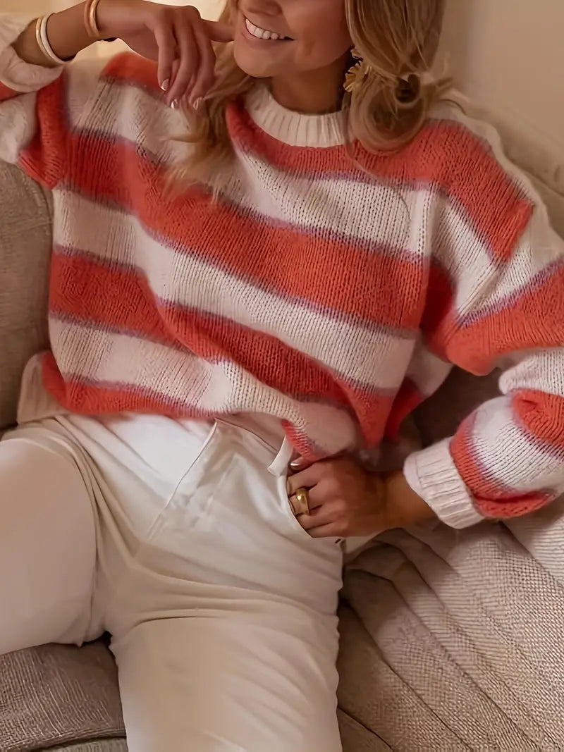 Julietta - Blush Stripe Jumper