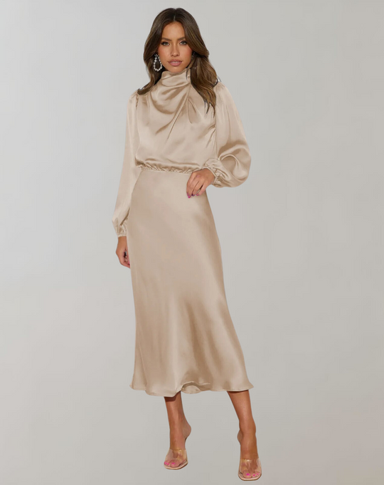 Evadne®️ | Long Sleeved Dress