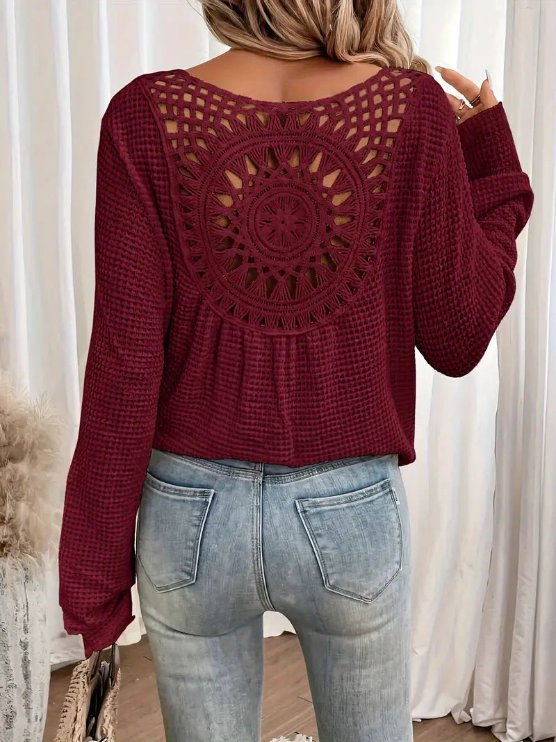 Becky™ | Elegant V-neck Sweater