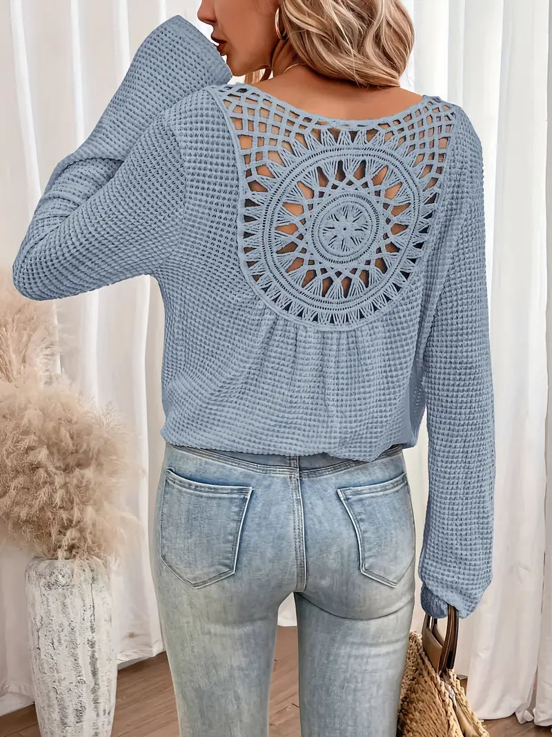 Becky™ | Elegant V-neck Sweater