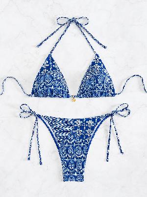 Tiffany - Cute bikini with ruffle detail