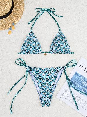 Tiffany - Cute bikini with ruffle detail