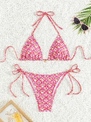 Tiffany - Cute bikini with ruffle detail