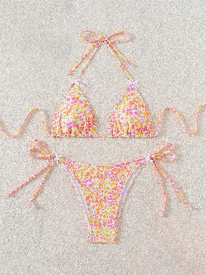 Tiffany - Cute bikini with ruffle detail