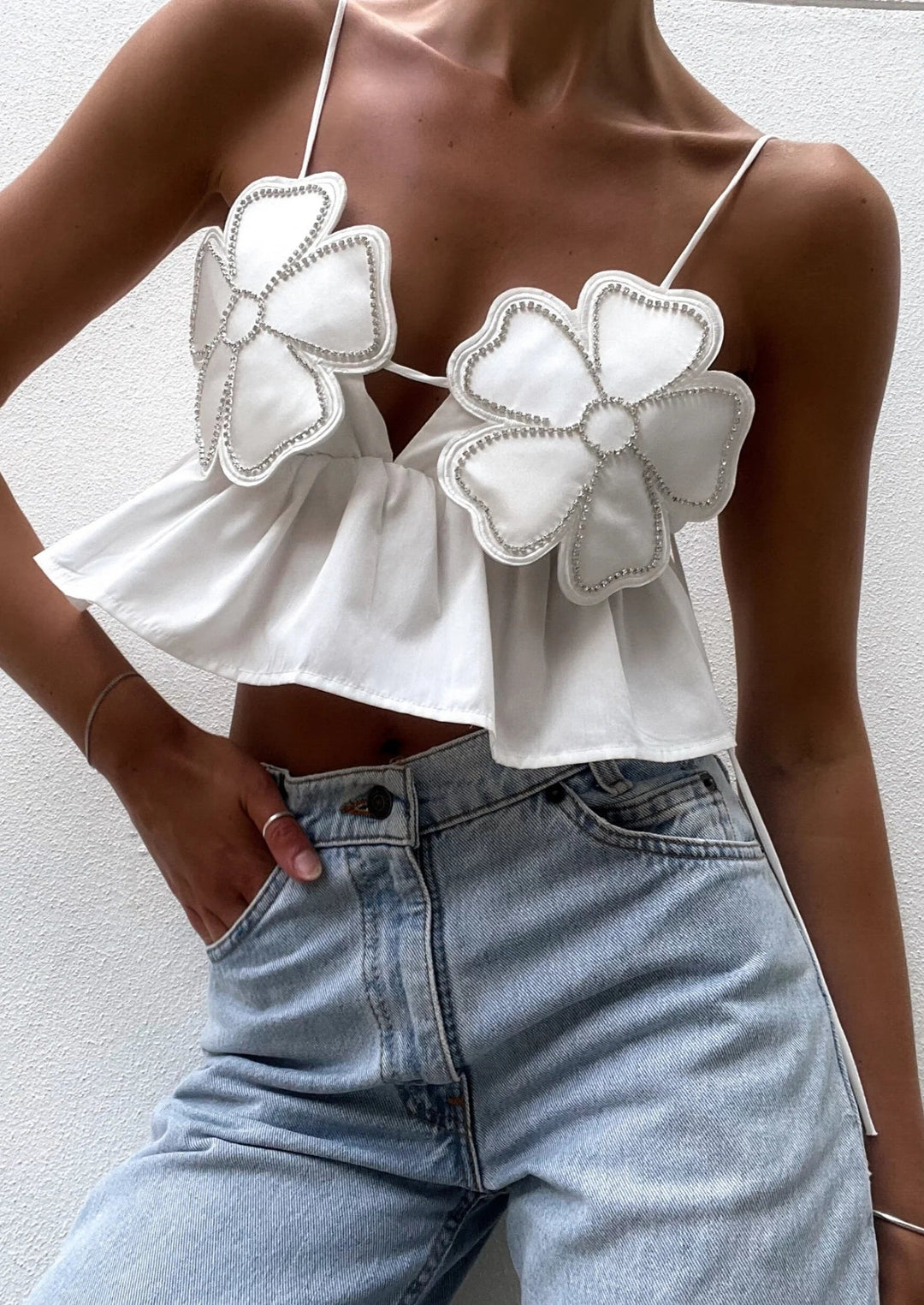 Jazmin | Statement Floral Top