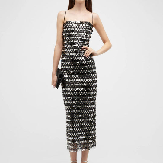 Vaenora - Sizzling Sequins Midi Dress