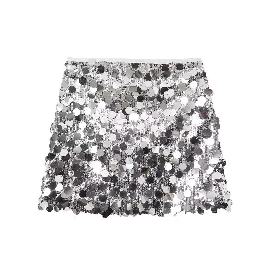 Zafira - Chic Sequins Skirt