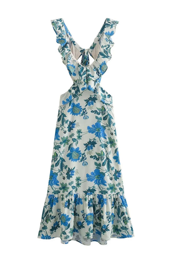 Azaria™ | Floral Ruffle Dress