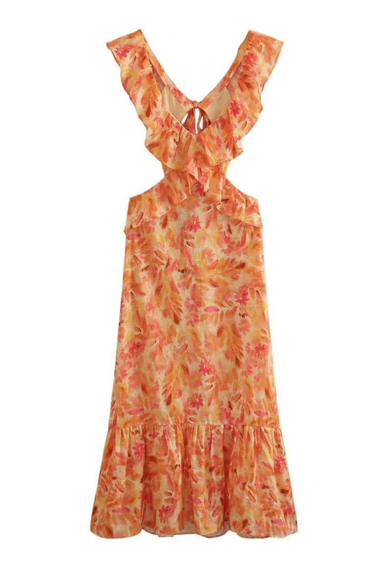 Azaria™ | Floral Ruffle Dress