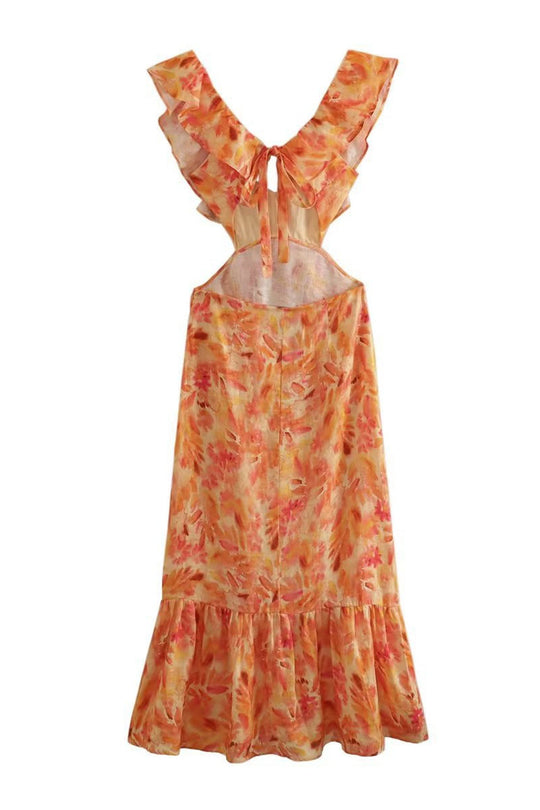 Azaria™ | Floral Ruffle Dress