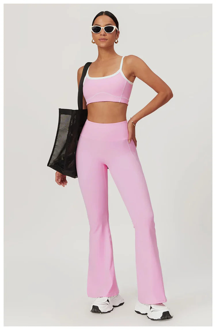 Skylar Sports Bra Flare Leggings Set