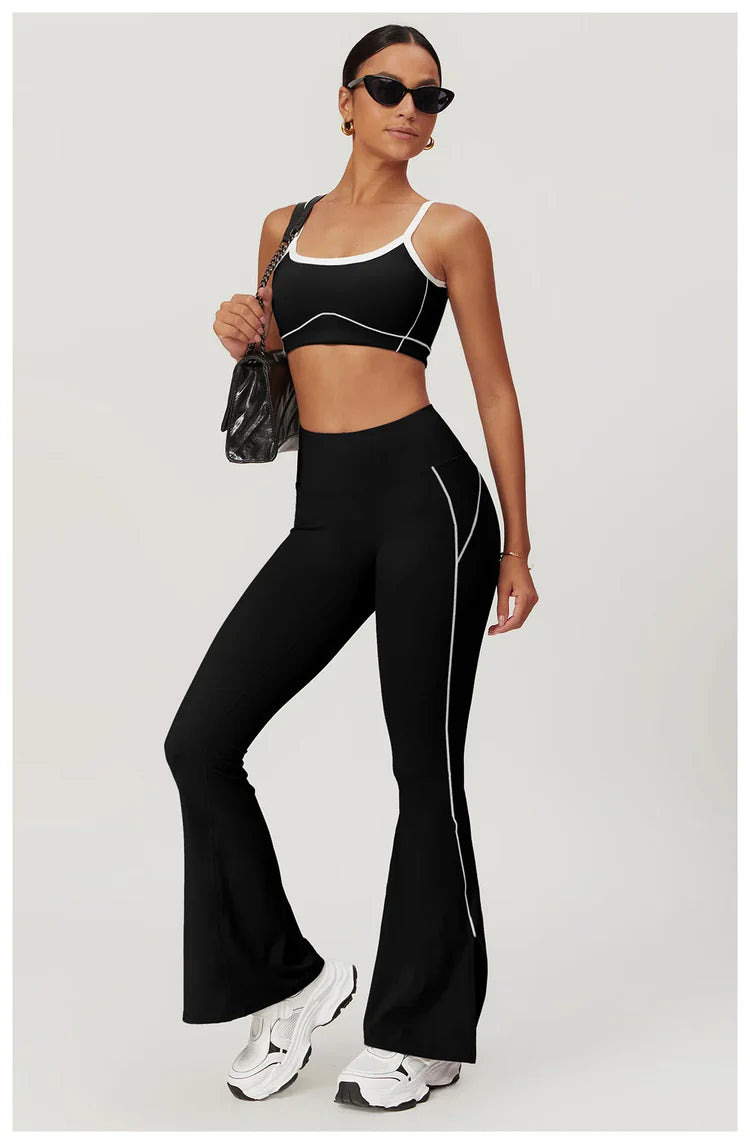 Skylar Sports Bra Flare Leggings Set