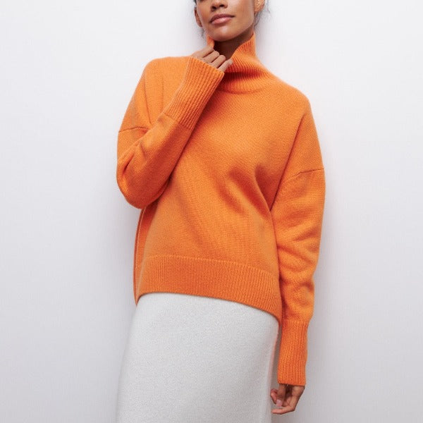 Margot - Knitted Turtleneck Sweater