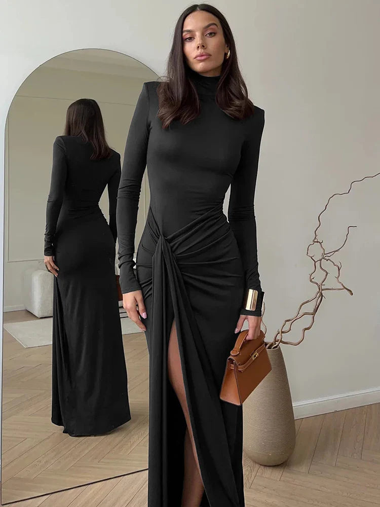 Nyomi | Modern High-Slit Gown