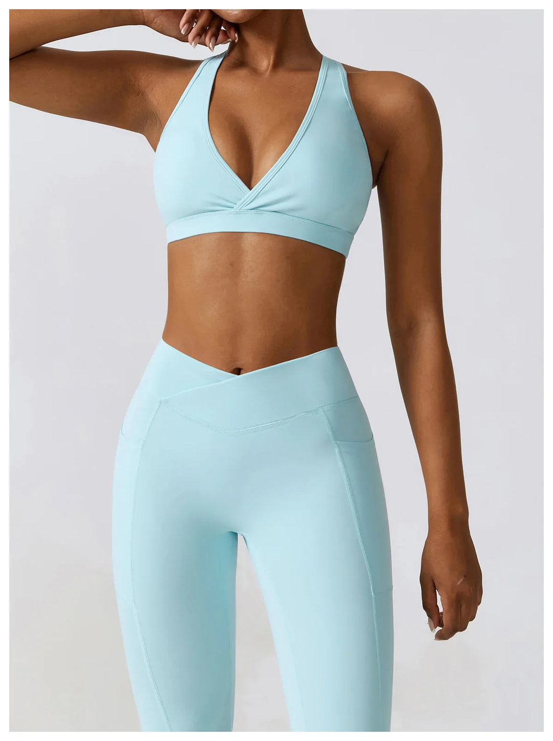 Lucy Sports Bra Flare Leggings Set