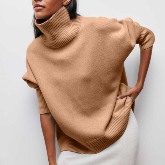 Margot - Knitted Turtleneck Sweater