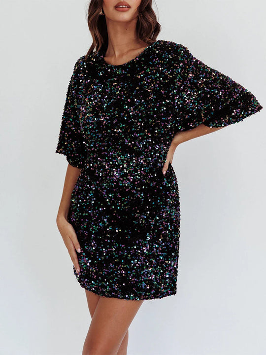 Adley | Sparkly Sequin Dress