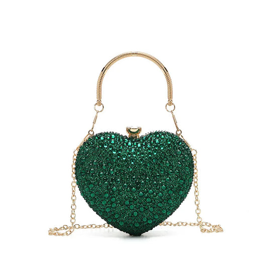 Juliet | Dazzling Heart Handbag