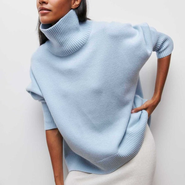 Margot - Knitted Turtleneck Sweater