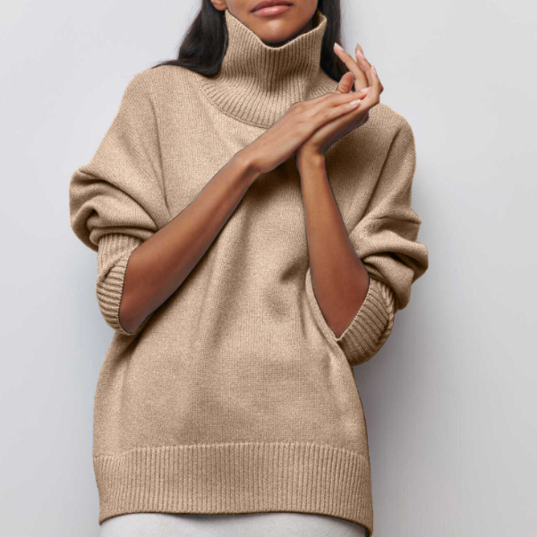 Margot - Knitted Turtleneck Sweater