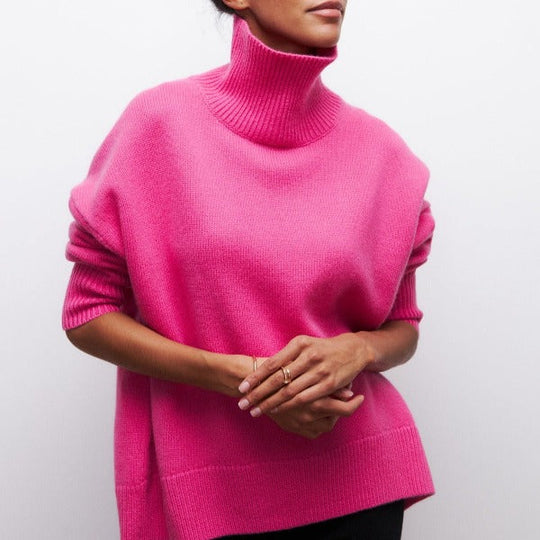 Margot - Knitted Turtleneck Sweater