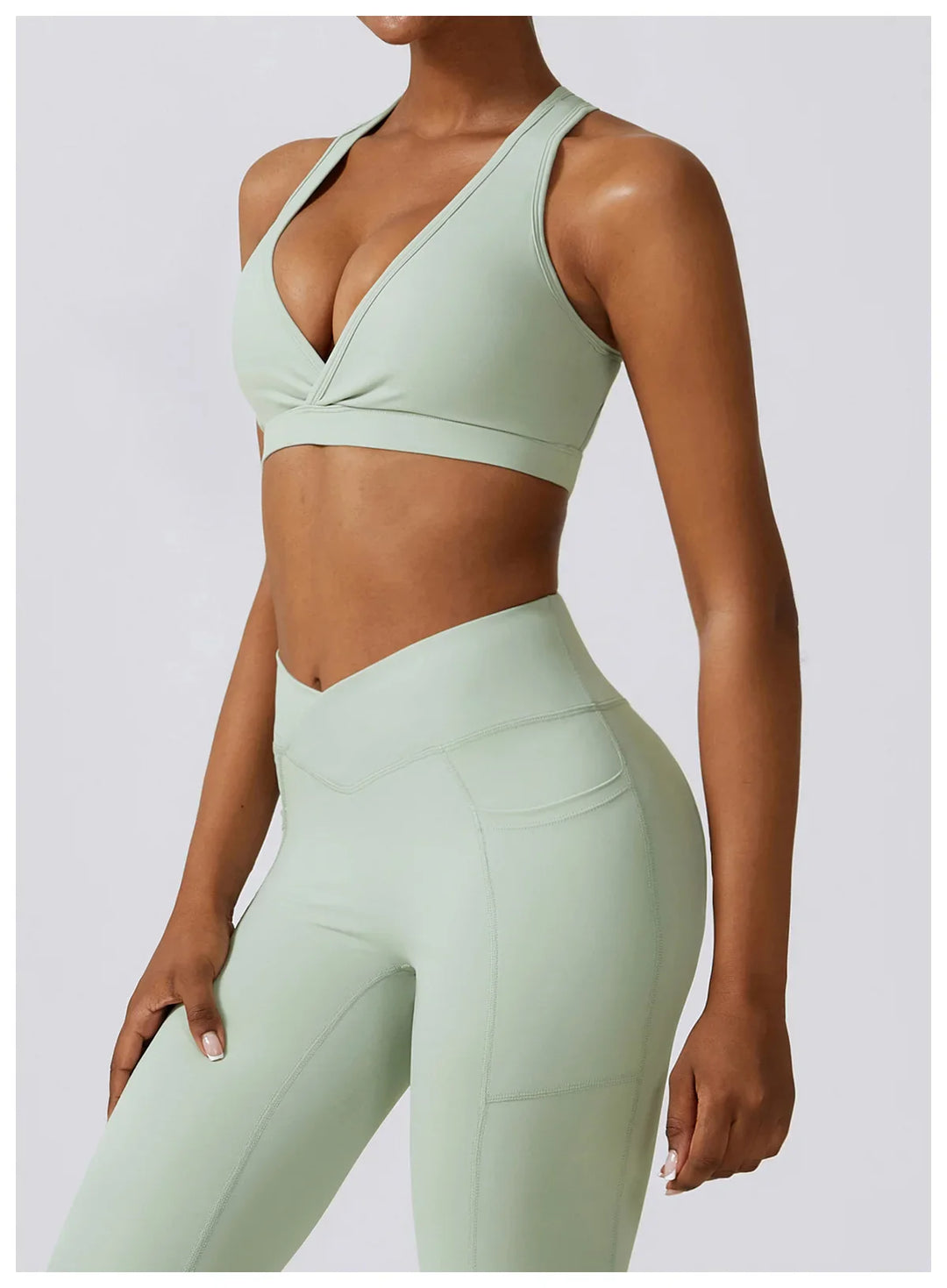 Lucy Sports Bra Flare Leggings Set