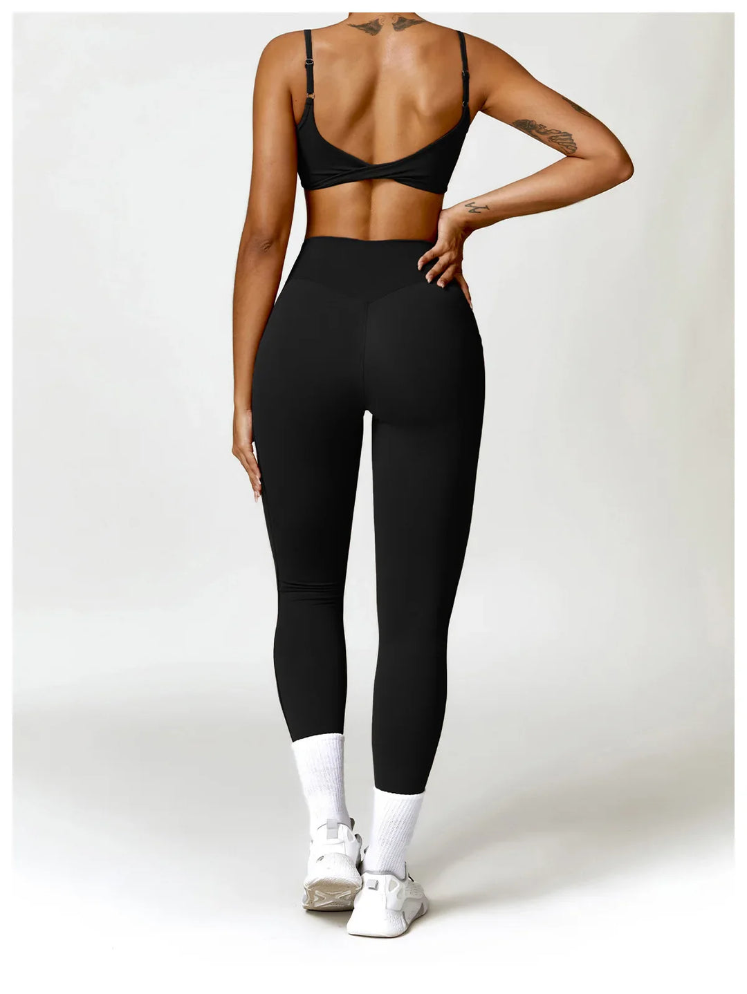 Princess Sports Bra Flare Leggings Set