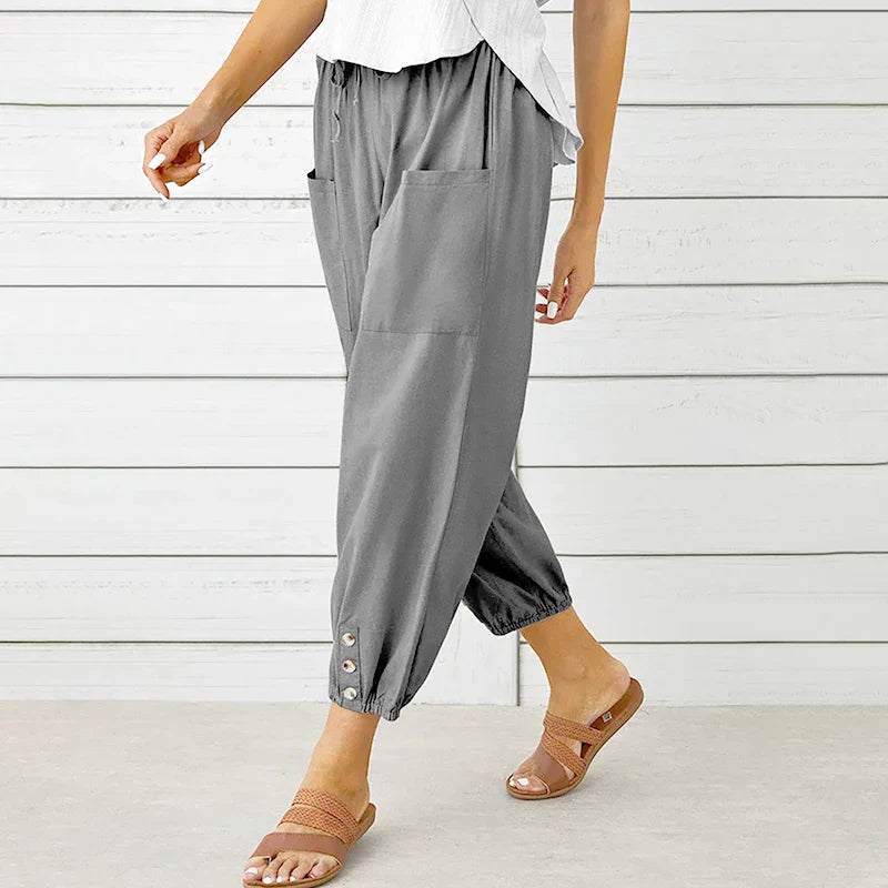 Riley - Breathable Wide-Leg Pants