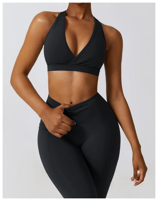 Lucy Sports Bra Flare Leggings Set