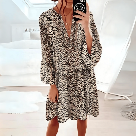 Saar - Comfy Printed Dress