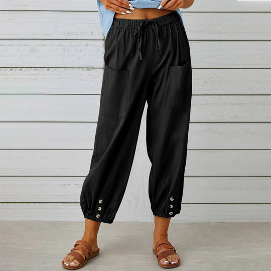 Riley - Breathable Wide-Leg Pants