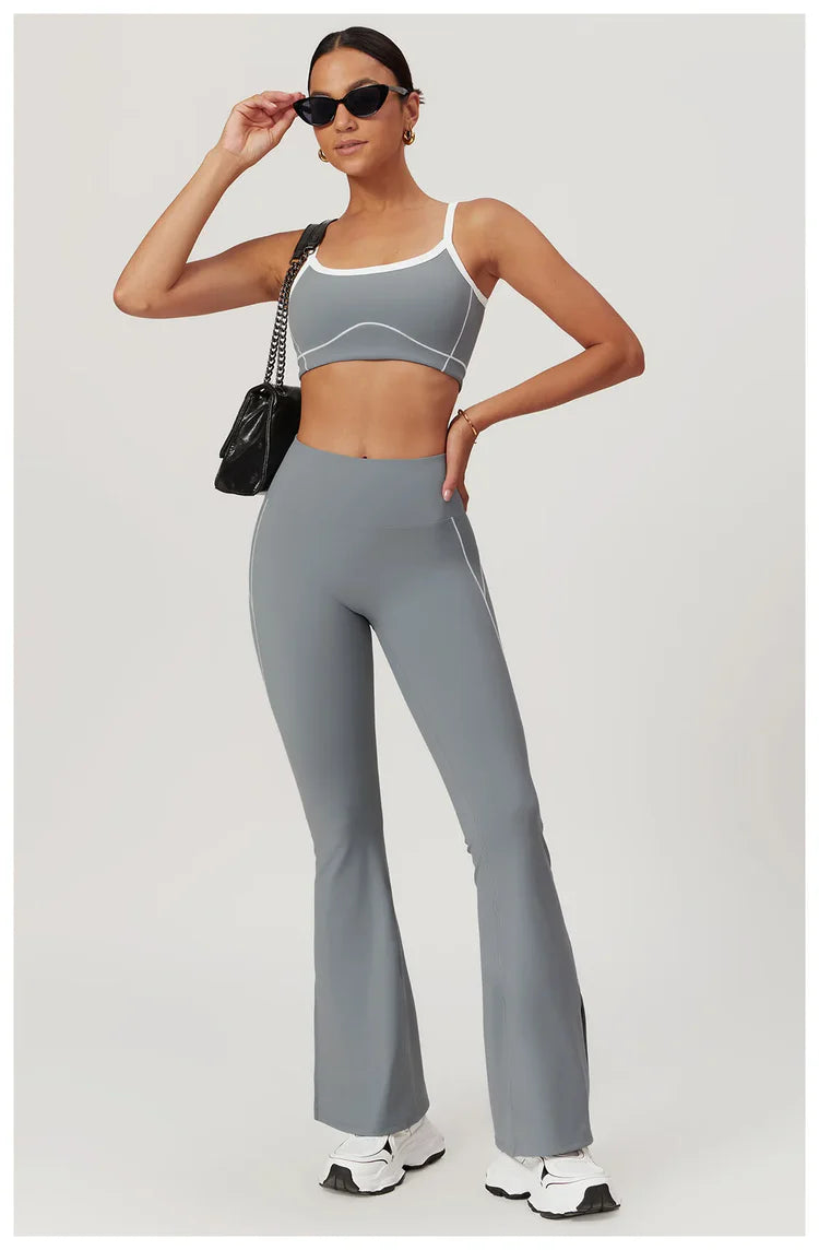 Skylar Sports Bra Flare Leggings Set