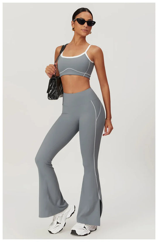 Skylar Sports Bra Flare Leggings Set