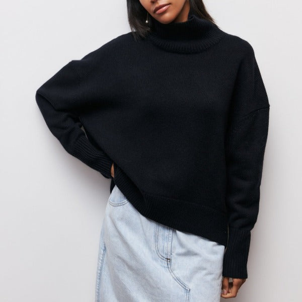 Margot - Knitted Turtleneck Sweater