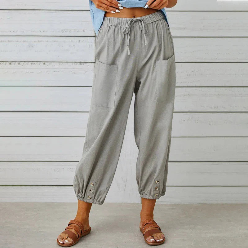 Riley - Breathable Wide-Leg Pants