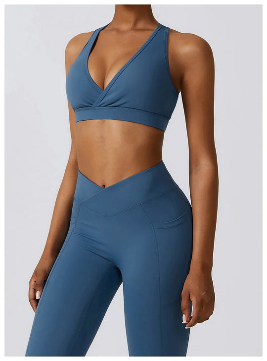 Lucy Sports Bra Flare Leggings Set