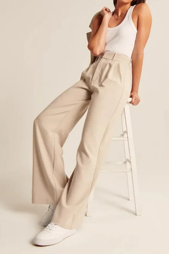 Yassi™ | Wide Leg Tailored Pants