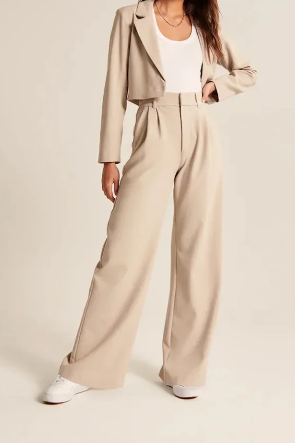 Yassi™ | Wide Leg Tailored Pants