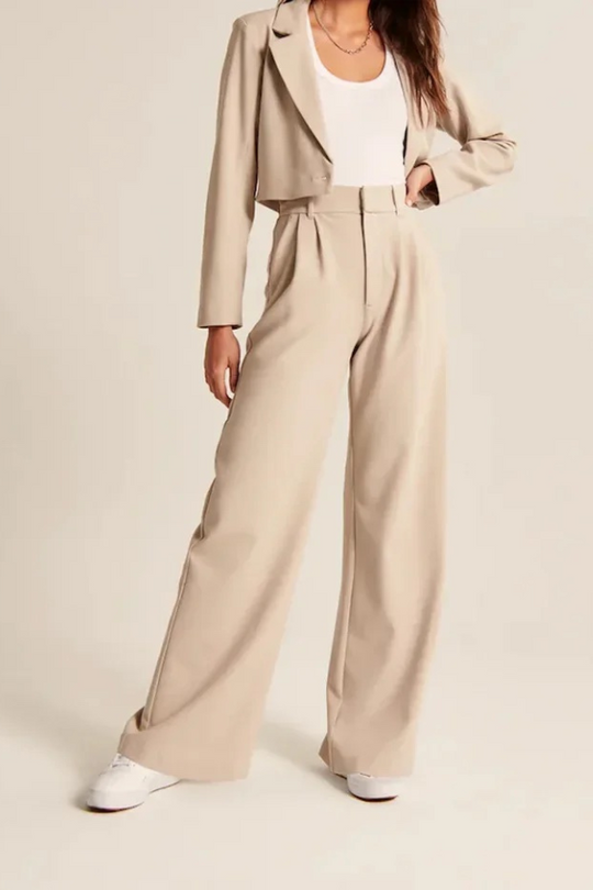 Yassi™ | Wide Leg Tailored Pants