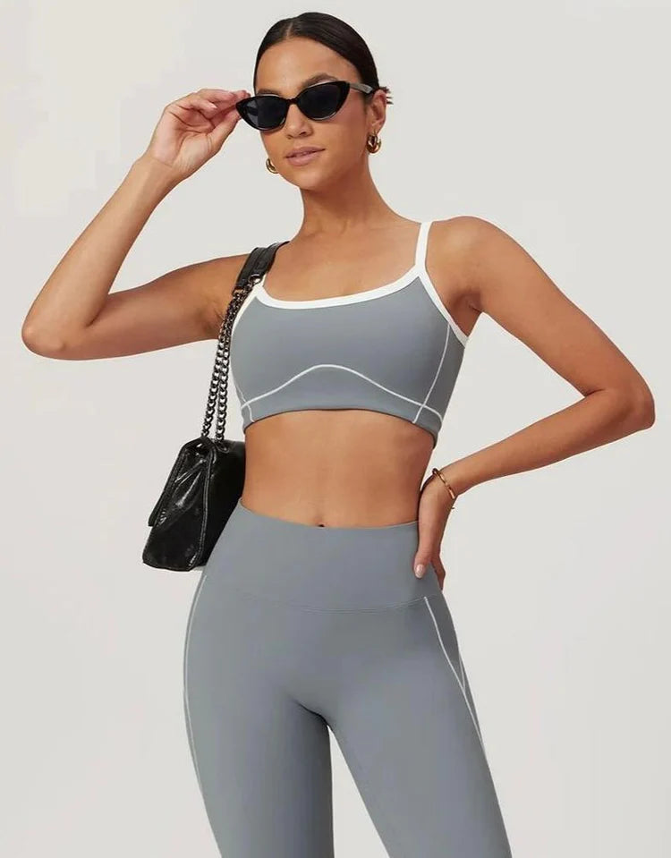 Skylar Sports Bra Flare Leggings Set