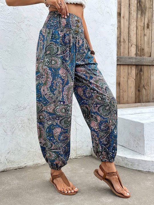 Ella - Boho Stretch Trousers