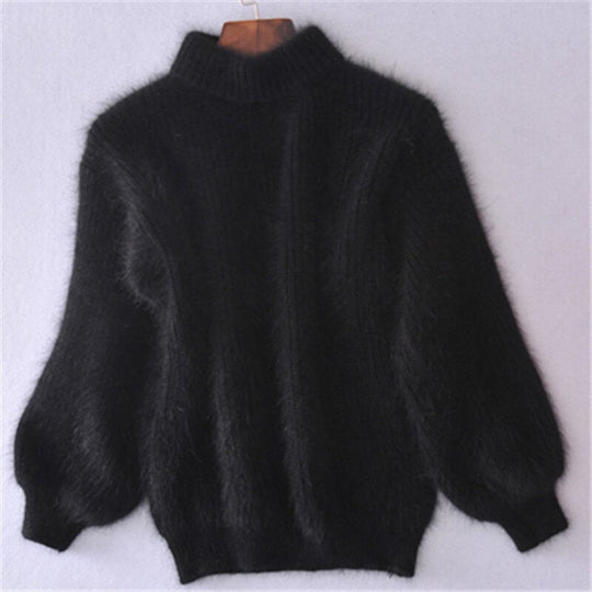 Emilie - Loose Knitted Wool Sweater