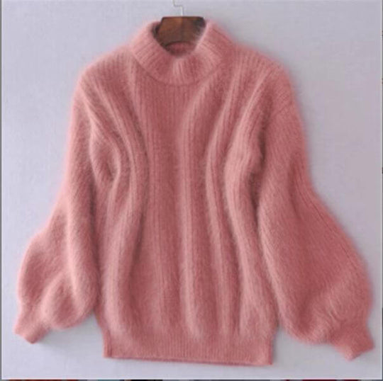 Emilie - Loose Knitted Wool Sweater